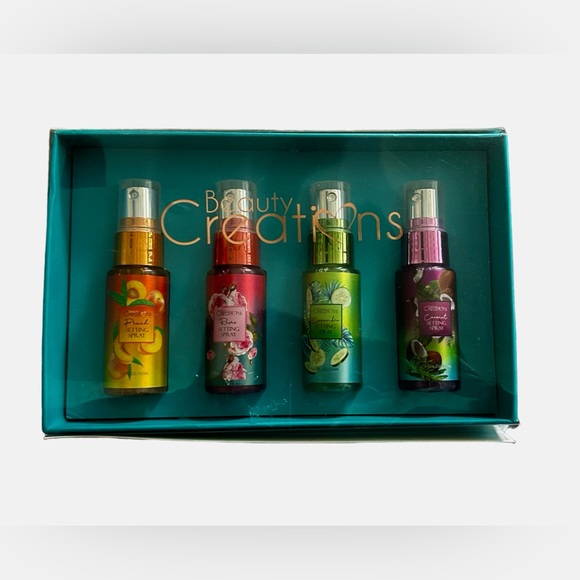 Beauty Creations Set Of 4 Setting Spray. NOT TESTED ON ANIMALS!!! - Picture 1 of 4
